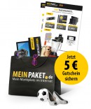 Meinpaket.de: 5€ Gutschein bei Newsletteranmeldung (ohne MBW)