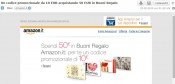 Amazon.it: 10€ Gutschein-Code beim Kauf eines 50€ Gutscheins