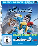 Amazon.de: Die Schlümpfe 2 (3D Steelbook mit Lenticular Cover / Limitiert und exklusiv bei Amazon.de) [3D Blu-ray] für 11,64€ + VSK