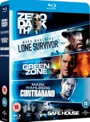 Amazon.co.uk: Lone Survivor / Zero Dark Thirty / Safe House / Green Zone / Contraband [Blu-ray] für 14,89€ inkl. VSK