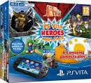 Amazon.de: Sony PlayStation Vita Konsole Wifi + MegaPack Heroes für 124,97€
