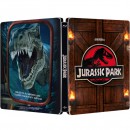 Amazon.de: Jurassic Park 1-3 Steelbook [Blu-ray] für je 9,90€ + VSK