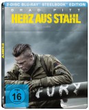 [Vorbestellung] Amazon.de: Fury – Herz aus Stahl (Steelbook) [Blu-ray] für 17,99€ + VSK