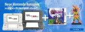 Mueller.de: New Nintendo 3DS oder 3DS XL und The Legend Of Zelda: Majora’s Mask 3D kaufen und hochwertige Figur gratis dazu