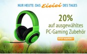 Amazon.de: Das PC-Gaming Osterei des Tages – 20% auf ausgewählte Produkte nur am 17.03.