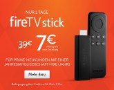 Amazon.de: Fire TV Stick ab sofort vorbestellbar für 19€ für Prime-Kunden (7€ für Prime-Neukunden)