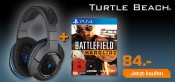 Saturn.de: Late Night Shopping – Turtle Beach Headset 400 + Battlefield Hardline [PS4] für 84€ inkl. VSK