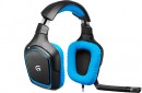 Amazon.de: Logitech G430 Gaming Headset für PC und PS4 (blau) für 39€ inkl. VSK