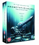 Amazon.co.uk: Prometheus to Alien – The Evolution Box Set [5 Fime / 8 Blu-rays] für 14,50€ inkl. VSK