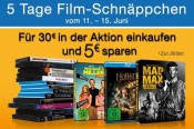 Amazon.de: 5 Tage Film-Schnäppchen (11.06 bis 15.06.15)