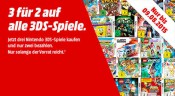 [Bundesweit] MediaMarkt: 3für2 Aktion für Nintendo 3DS Games