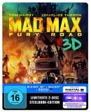 Amazon.de: Mad Max – Fury Road (Steelbook) (exklusiv bei Amazon.de) [3D Blu-ray] [Limited Edition] für 29,99€