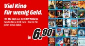 Amazon kontert MediaMarkt.de: 100 Sony Blu-rays für je 6,90€