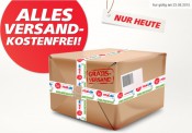 Real.de: Versandkostenfrei auf alles nur am 23.08.15