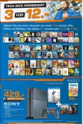 [Lokal] Saturn Wesel: 3 für 12 – CDs, DVDs und Blu-rays