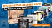 Saturn.de: CDs für 5,00€ und LPs ab 12,99€ + VSK