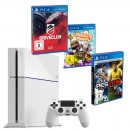 [Vorbestellung] Amazon.de: Sony PlayStation 4 500 GB weiss + Pro Evolution Soccer 2016 + Little Big Planet 3 + Driveclub für 399,99€ inkl. VSK