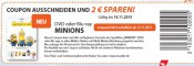 Müller: Minions – 2€ Sparen mit Coupon