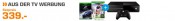 Saturn.de: XBox One (500GB) inkl. FIFA 16 (DLC) & Forza 6 für 334€ + VSK