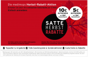 MediMops.de: Herbst Rabatt Aktion – 10€ Gutschein ab 50€ MBW, 5€ Gutschein ab 30€ MBW