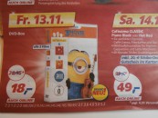 Real.de: Real Deal am 13.11.15 – Minions Box-Set [3 DVDs] für 18€