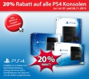 Müller: 20% auf alle PS4 Konsolen mit Coupon (am 27.11 und 28.11.15)