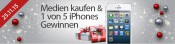[Gewinnspiel] rebuy.de: Medien im Wert von 30€ kaufen und 1 von 5 iPhones gewinnen (nur heute, 25.11.15)