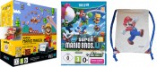 Saturn.de: NINTENDO Wii U Limited Edition Super Mario Maker Premium Pack Schwarz + New Super Mario Bros. U & Super Luigi U + Turnbeutel für 299€ inkl. VSK