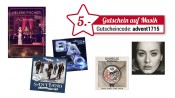 Weltbild.de: Nur heute – 5€ Gutschein auf 30 Musik-Highlights