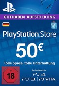 Amazon.de: PlayStation Store Guthaben 50€ für 45€ PSN Code – deutsches Konto