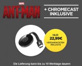 Wuaki.tv: Google Chromecast 2015 inkl. Ant Man für 22,99€