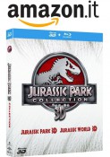 Amazon.it: Jurassic Park Collection (Jurassic Park + Jurassic World) [2 Blu-ray 3D + 2 Blu-ray 2D] ab 8,46€ + VSK