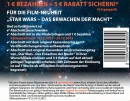 Müller: 2 – 4€ gespart auf Star Wars – Das Erwachen der Macht