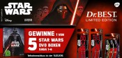 [Gewinnspiel] Mueller.de: 5 STAR WARS DVD Boxen SAGA 1-6 zu gewinnen