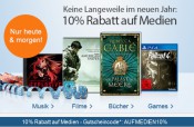 Rebuy.de: 10% Rabatt auf Medienartikel