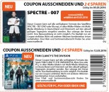Müller: SPECTRE – 007 (DVD oder Blu-ray) – 2€ Rabatt Coupon + 5€ für TOM CLANCY Game