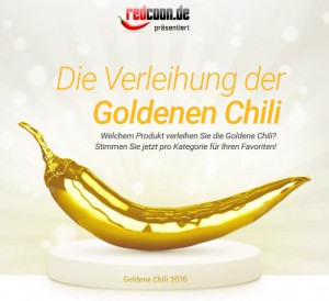 Redcoon Goldene Chili Gewinnspiel
