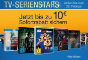 Amazon.de: 7 Tage Serien-Schnäppchen – bis zu 10€ Sofortrabatt (MBW 50€) (bis 28.02.16)