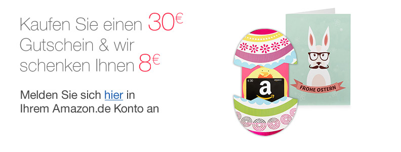 Amazon-Ostern-Gutscheinaktion