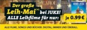 Juke.com: Der große Leih-Mai – ALLE Leihfilme für nur je 0,99€