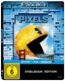 Amazon.de: Pixels (2-Disc-Steelbook) [Blu-ray] für 11,90€ + VSK