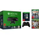 MediaMarkt.de: Xbox One Konsole + 1 von 4 Downloadspielen + 2. Controller + GTA 5 + The Division für 349€ inkl. VSK