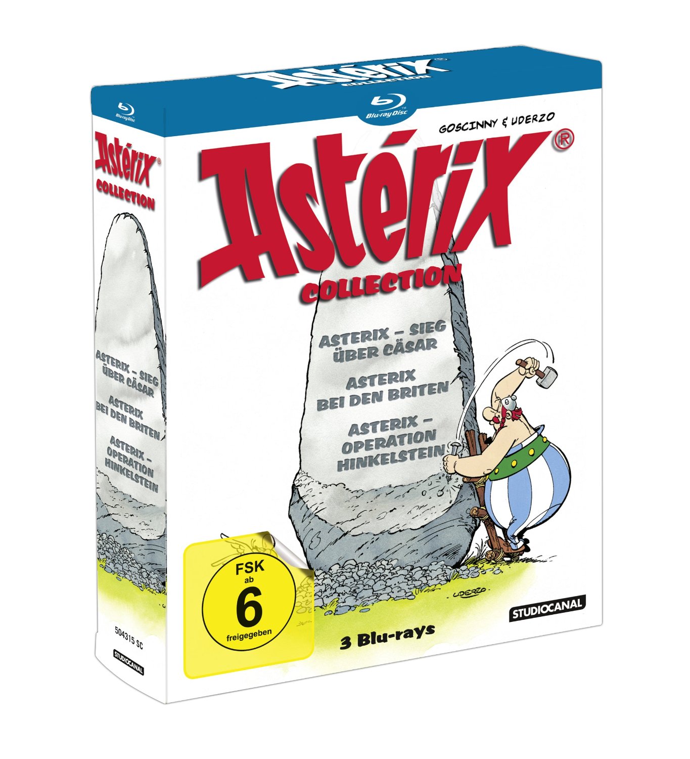 Amazon.de: Asterix Collection [Blu-ray] für 8,99€ + VSK – Bluray-Dealz.de