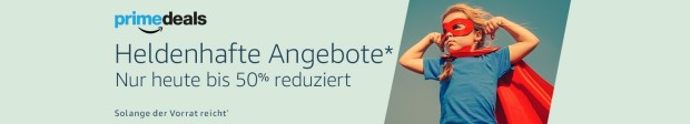 Amazon.de: Prime Deals am 16.06.16 – Heldenhafte Angebote