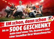 MediaMarkt.de: Bis zu 500€ Geschenkcoupon beim Kauf von ausgewählten Aktionsartikeln erhalten (bis 11.06.2016)