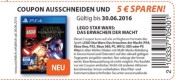Müller: 5€ Sparen auf das Game Lego Star Wars – das Erwachen der Macht