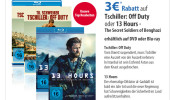 Müller: 3€ Rabatt auf DVD/BD Tschiller: Off Duty oder 13 Hours am 29.07.16