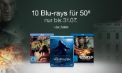 Amazon.de: Neue Aktionen (25.07.16) u.a. 10 Blu-rays für 50 EUR bis 31.07.16