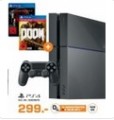 Saturn.de: SONY PlayStation 4 Konsole CUH-1216A 500GB + Metal Gear Solid 5 + Doom (+UAC Pack) für 299€