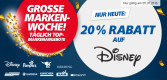 Real.de: 20% Rabatt auf Disney Artikel nur gültig am 05.07.2016